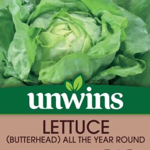 Unwins Lettuce (Butterhead) All The Year Round 1300 Seeds