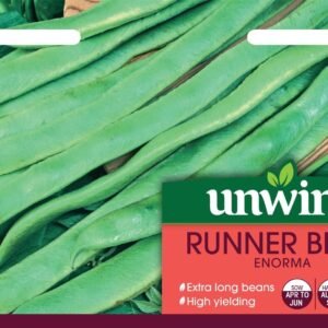 Unwins Runner Bean Enorma 50 Seeds