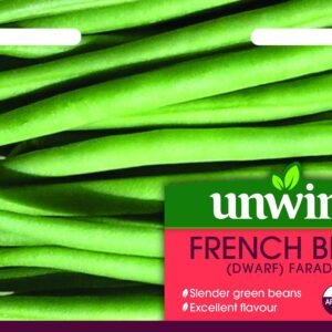 Unwins French Bean Dwarf Faraday 100 Seeds