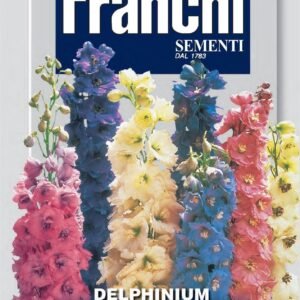 Franchi Seeds of Italy - Flower - FDBF_317-10 - Delphinium perennial Mix - Seeds