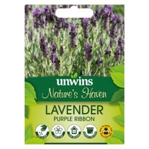 Unwins Flower Lavender Purple Ribbon - 20 Seeds