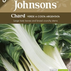 Johnsons Organic Chard Verde a Costa Argentata 125 Seeds