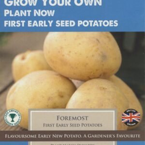 Taylors Seed Potatoes Foremost 10 Tubers First Early